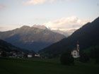 Vorschaubild, ein schöner Tag geht in Obernberg zu Ende.